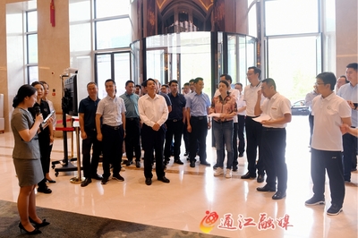 孫輝帶隊(duì)督導(dǎo)天府旅游名縣創(chuàng)建工作，全面提升旅游咨詢服務(wù)水平